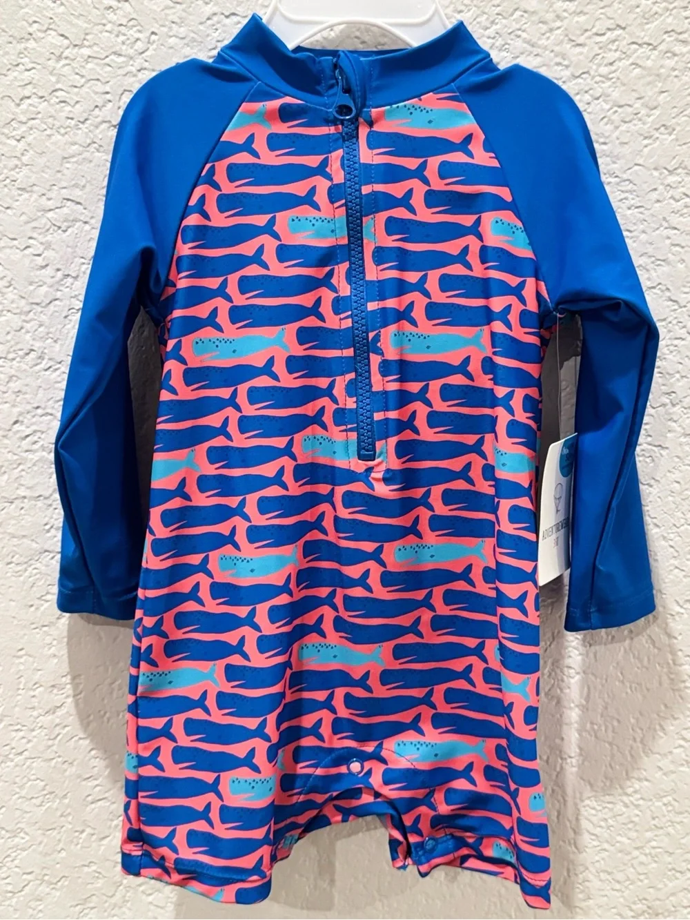 ADVENTUREWEAR 360 Baby Boys Rashguard One-Piece Swimsuit. Size 12M